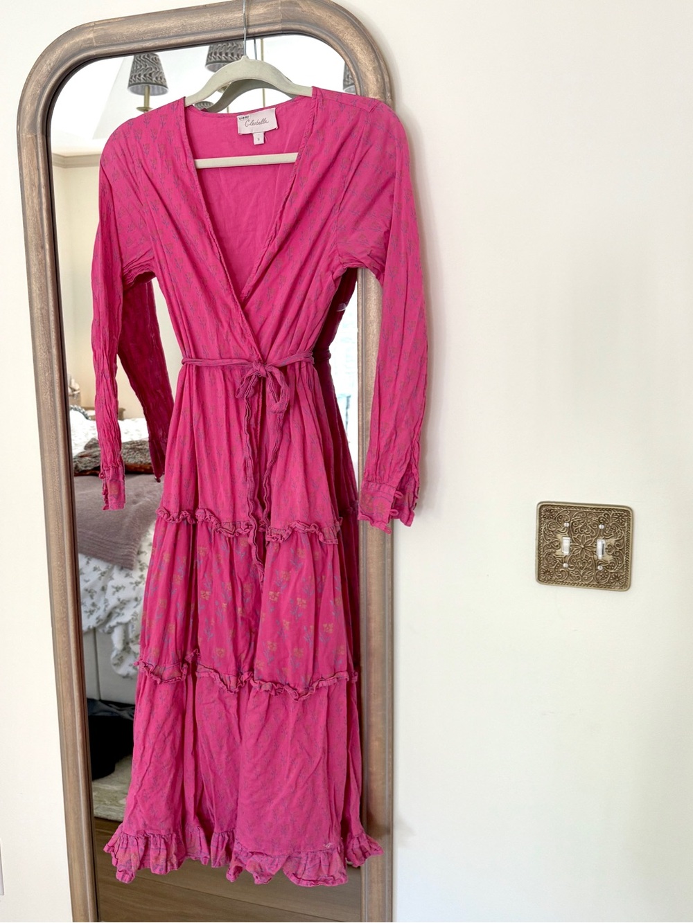 Cleobella Fushia Wrap Dress